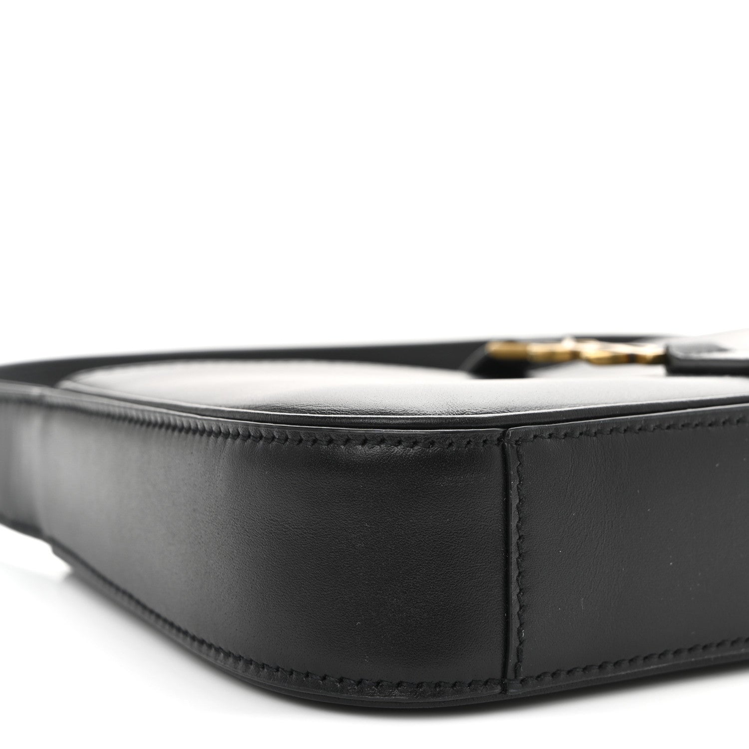 Smooth Calfskin Le 5 A 7 Mini Hobo Black
