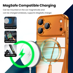 Entronix [Magnetic] Case Compatible with iPhone 17 Pro Max - [Clear Back] Luxury Glossy Cover