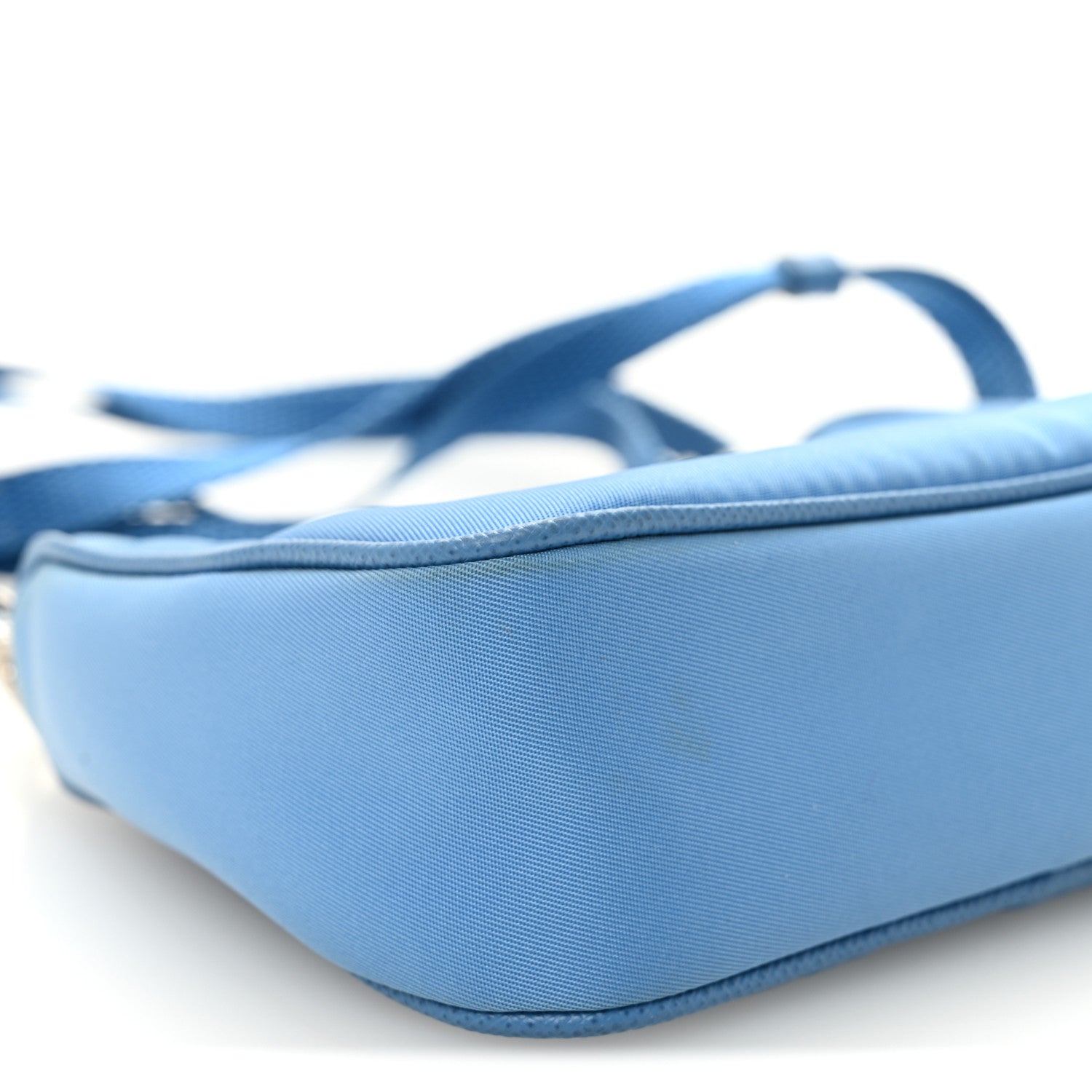 Tessuto Nylon Saffiano Mini Re-Edition 2000 Shoulder Bag Pervinca