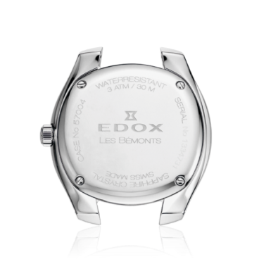 Edox Les Bèmonts Ladies Silver Blue Watch