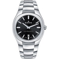 Edox Les Bèmonts Ladies Silver Black Watch