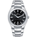 Edox Les Bèmonts Ladies Silver Black Watch