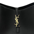 Supple Calfskin Large Le 5 A 7 Soft Hobo Black