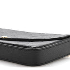 Empreinte Pochette Felicie Chain Wallet Black