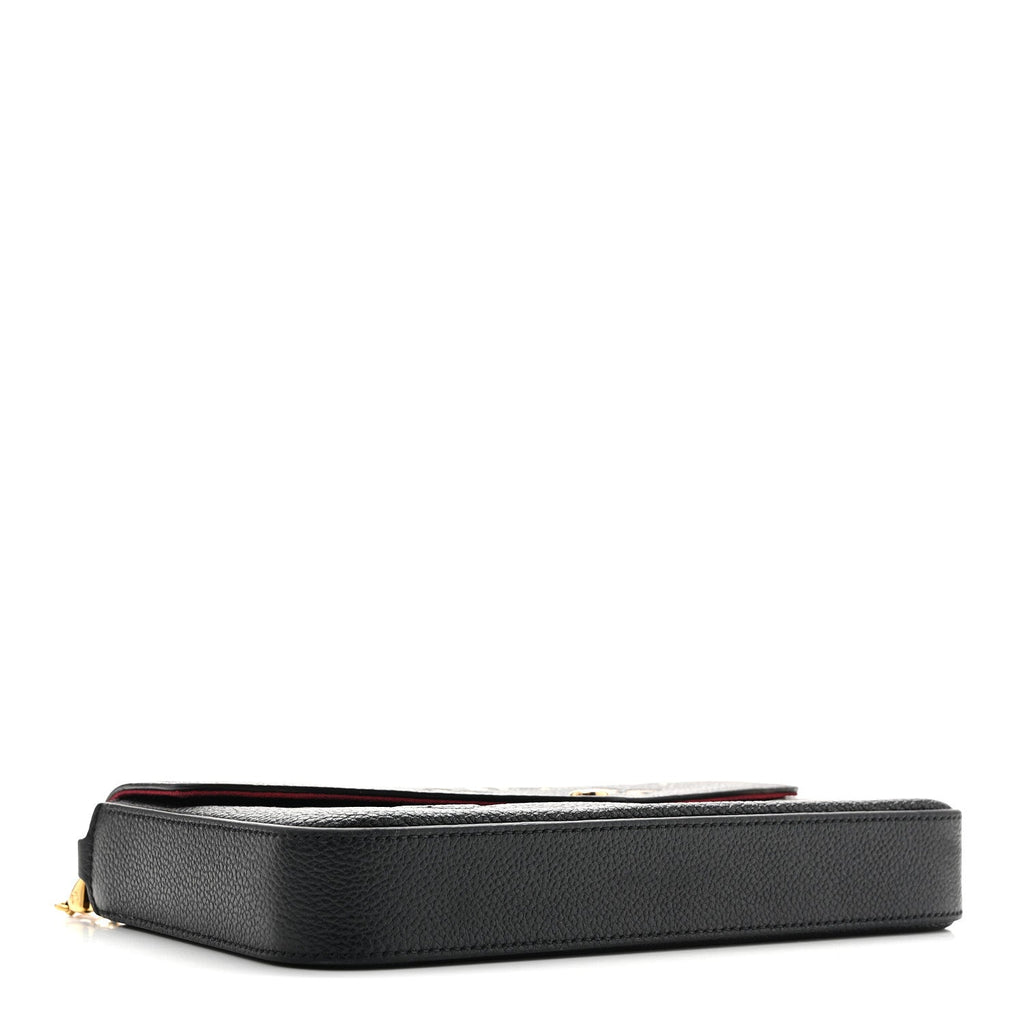 Empreinte Monogram Giant Felicie Pochette Black Beige