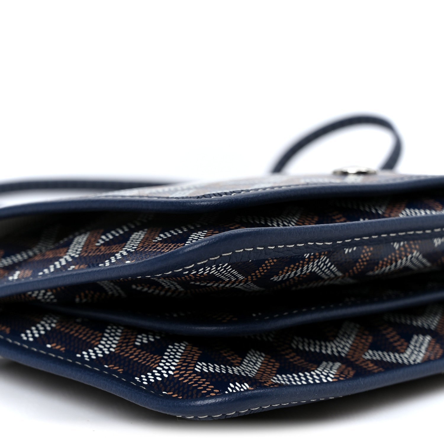 Goyardine Plumet Wallet Clutch Navy