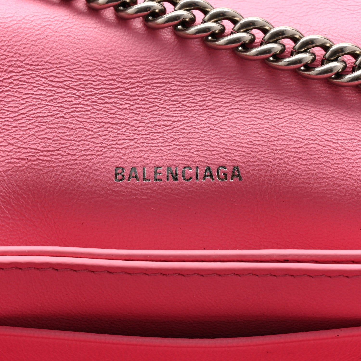 Crushed Calfskin Quilted XS Crush Chain Bag Sweet Pink