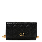 Supple Calfskin Caro Belt Bag Black