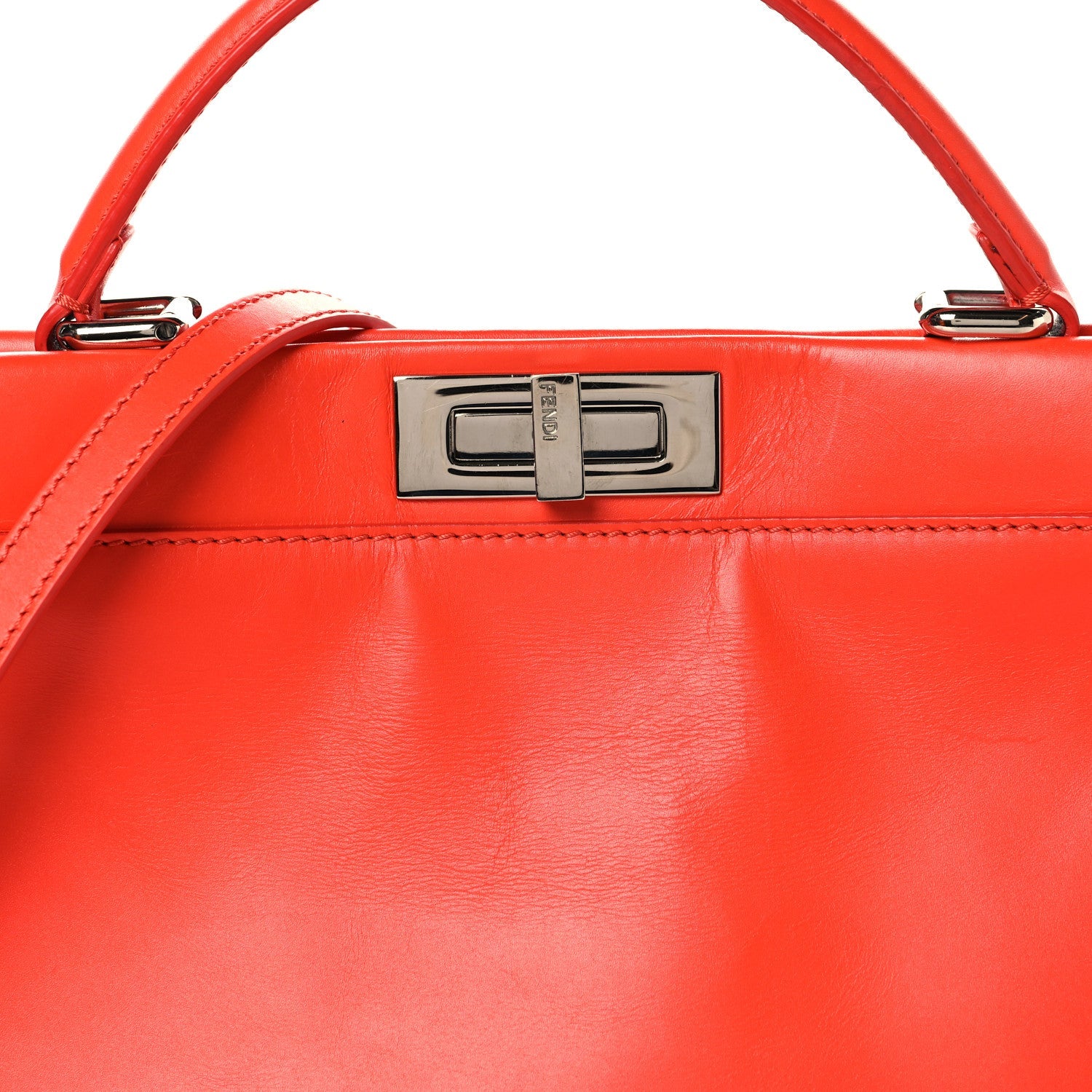 Vitello Morgan Snakeskin Crocodile Monster Eyes Medium Peekaboo Iconic Satchel Papavero Multicolor