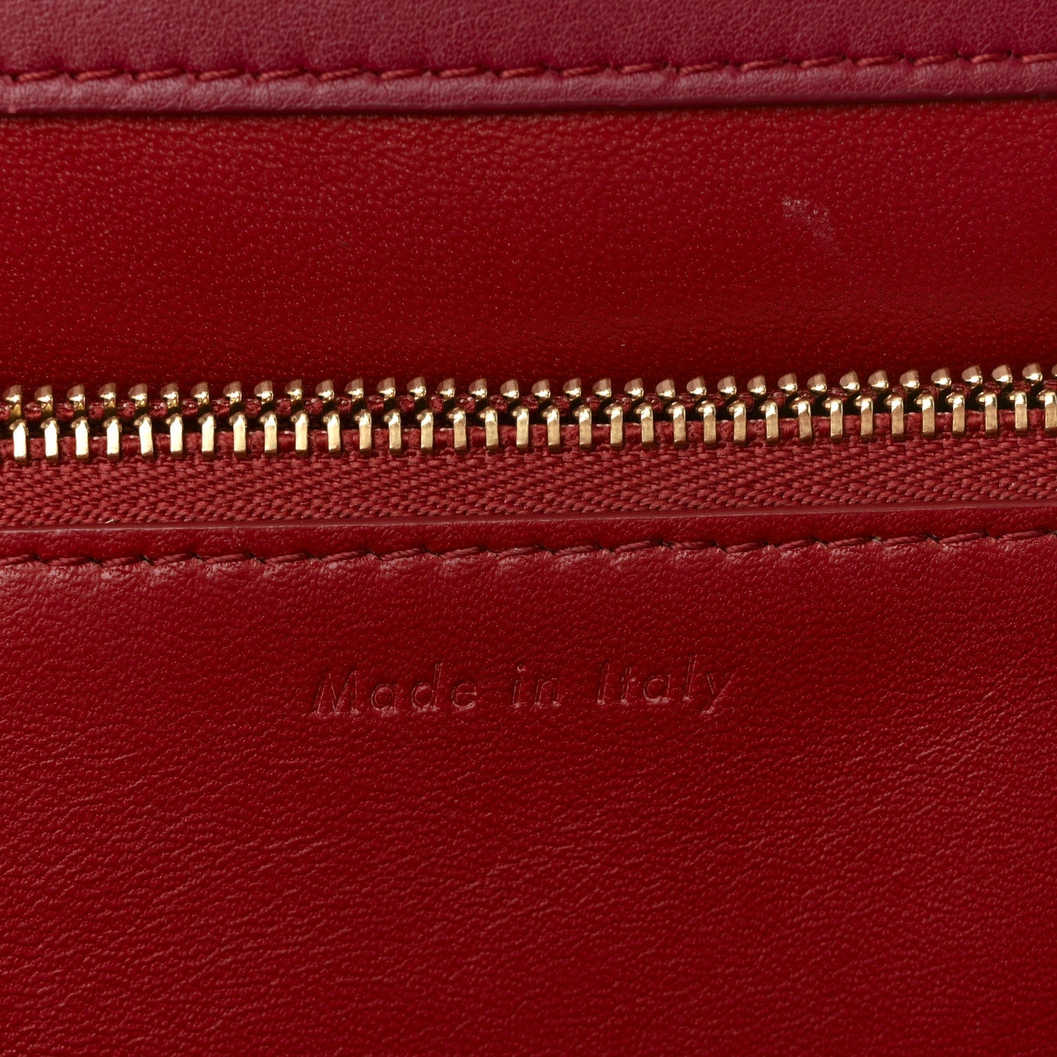 Patina Box Calfskin Medium Clasp Bag Scarlet