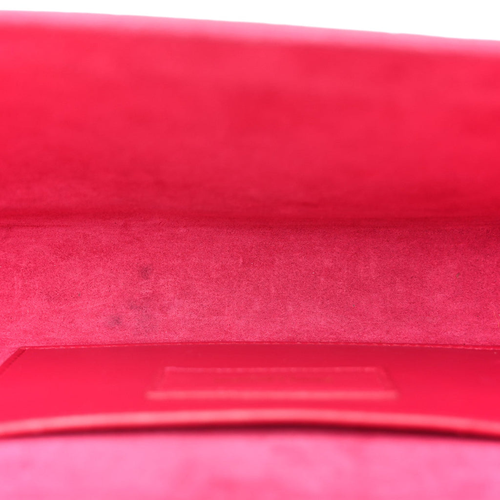 Grain De Poudre Classic Monogram Cassandre Clutch Lipstick Fuchsia