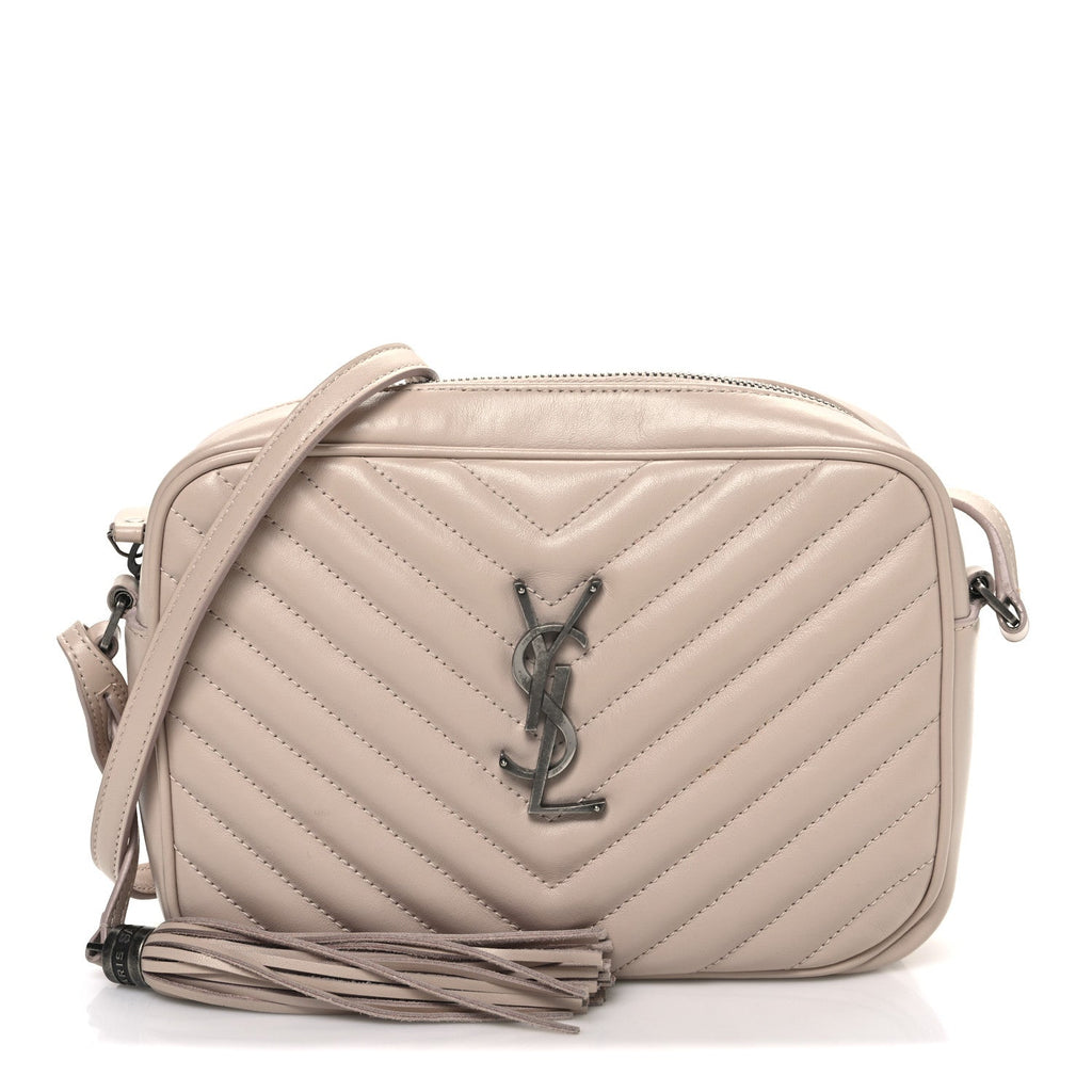 Calfskin Matelasse Monogram Lou Camera Bag Marble Pink
