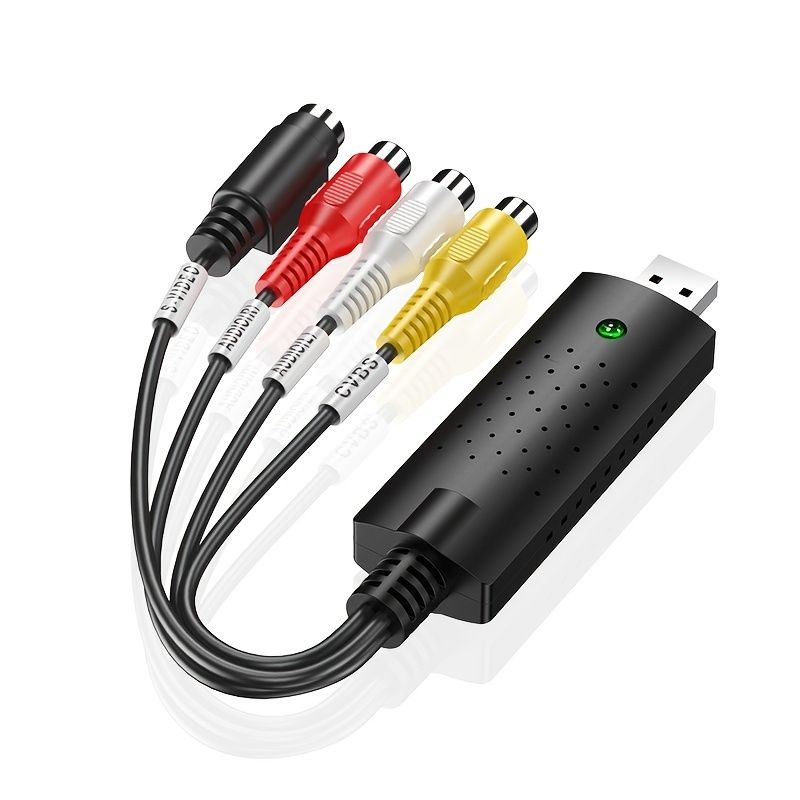 USB Video Capture Card For Laptop Computer - -USB BNC RCA