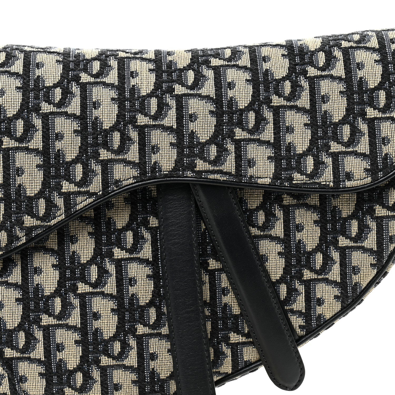 Oblique Saddle Bag Blue