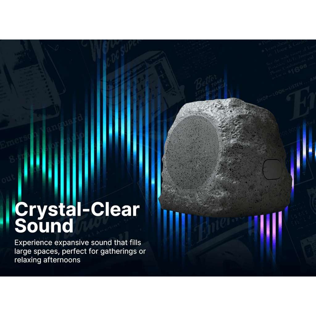 Rock Party Solar Bluetooth Speaker