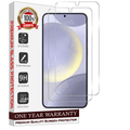 Entronix Clear Screen Protector Compatible with Galaxy S23 - 2-Piece Combo