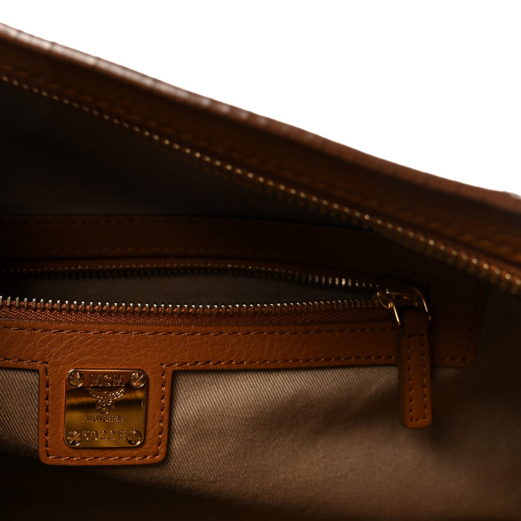 Calfskin Ottomar Monogram Medium Klara Hobo Cognac