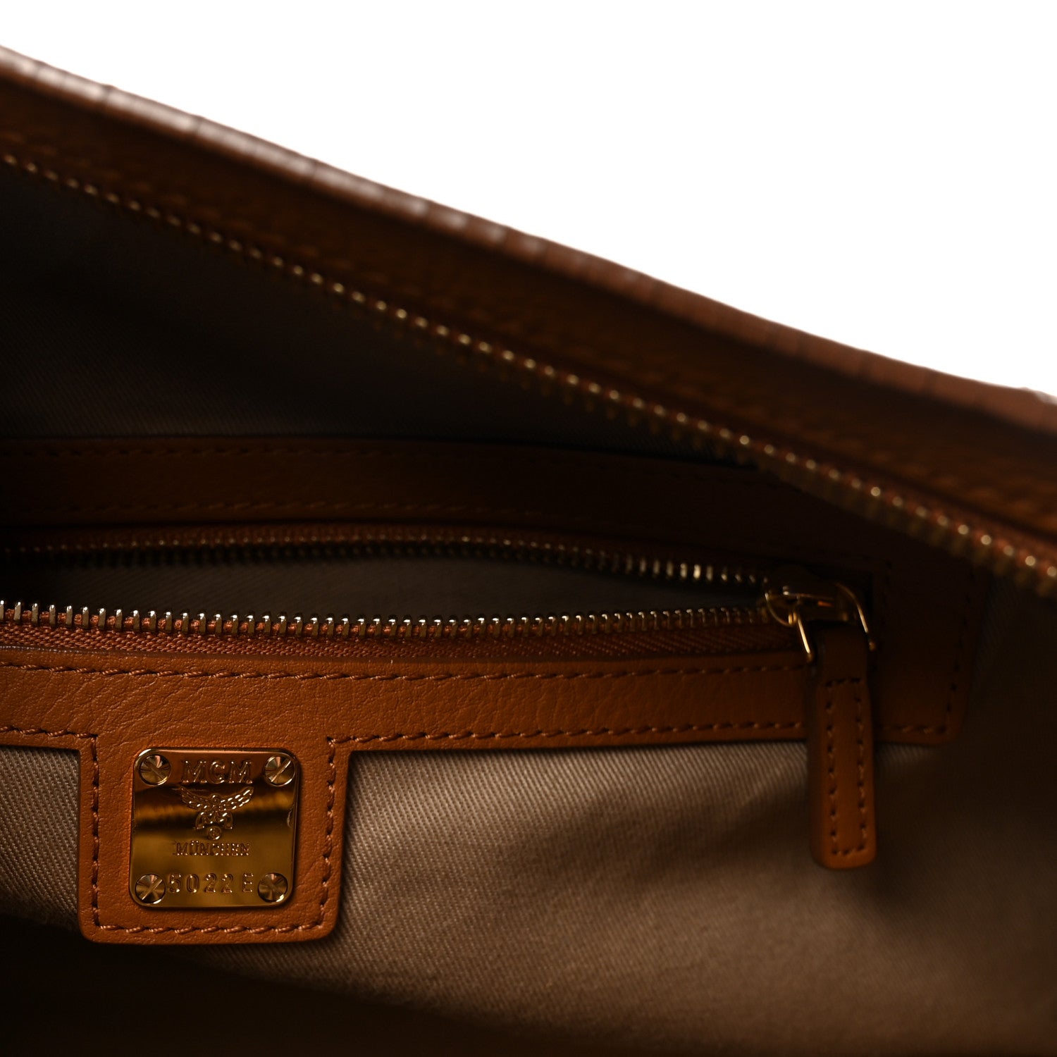 Calfskin Ottomar Monogram Medium Klara Hobo Cognac