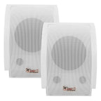5 CORE Outdoor Speakers Stereo in Wall Speaker Pair 100W Peak Passive Mount Wired Waterproof Patio House Garage Indoor Exterior Audio System Bocinas para Casa - WS-11 5 2PCS