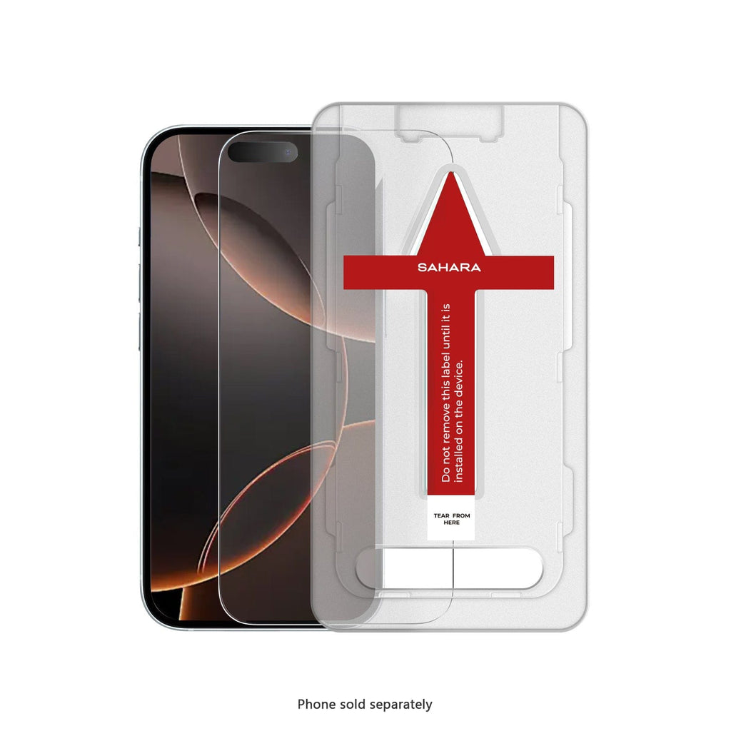 SAHARA - ZeroDamage Tempered Glass Screen Protector - Apple iPhone 16 Pro Max - ZD00157