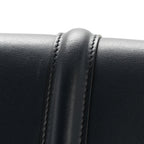 Canvas Calfskin Teen Soft 16 Shoulder Bag Vanilla Navy
