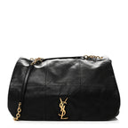 Lambskin Matelasse Monogram Large Jamie 4.3 Black