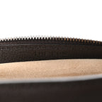 Grained Calfskin Large Slouchy Banana Bag Brunette