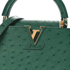 Ostrich Capucines Mini Mint