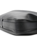 Supple Calfskin Large Romy Shoulder Bag Black