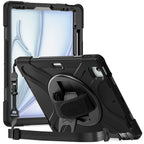 SAHARA - Raider-X Series Heavy-Duty Case for Apple iPad Air 13" M3/M2 - Scorpion Black