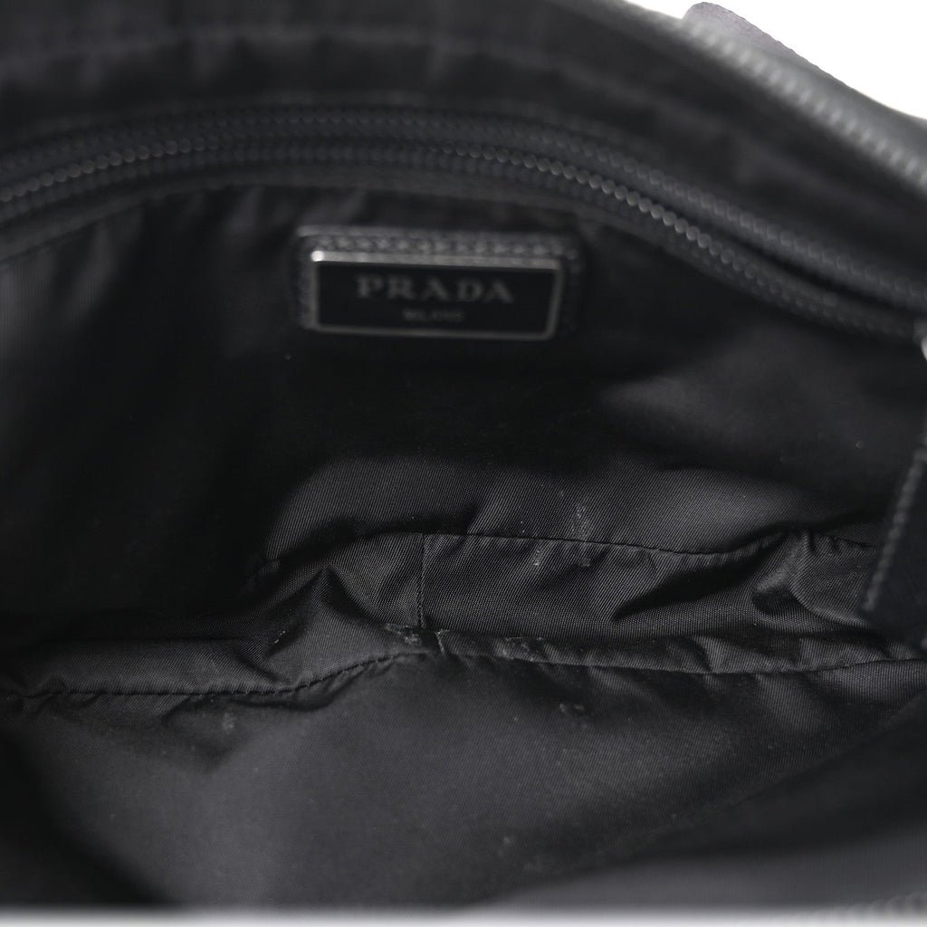 Tessuto Nylon Belt Bag Black
