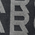 Denim Jacquard Large The Monogram Tote Bag Denim Blue