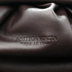 Smooth Butter Calf The Pouch Oversized Clutch Fondant