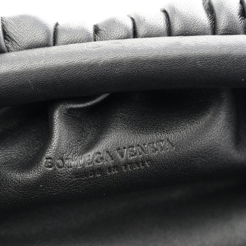 Butter Calfskin The Mini Pouch Black