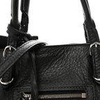 Veau Papier A6 Zip Around Tote Black