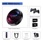 Super Console X Max Plug And Play Android TV Retro Game Console 256gb With 117000 Games Mini Emulation Game Box For SS/PSP/N64/PS1/DC