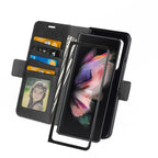 SAHARA - Indy Series Leather Wallet Case - Galaxy Z Fold5