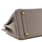 Taurillon Novillo Birkin 30 Gris Asphalte