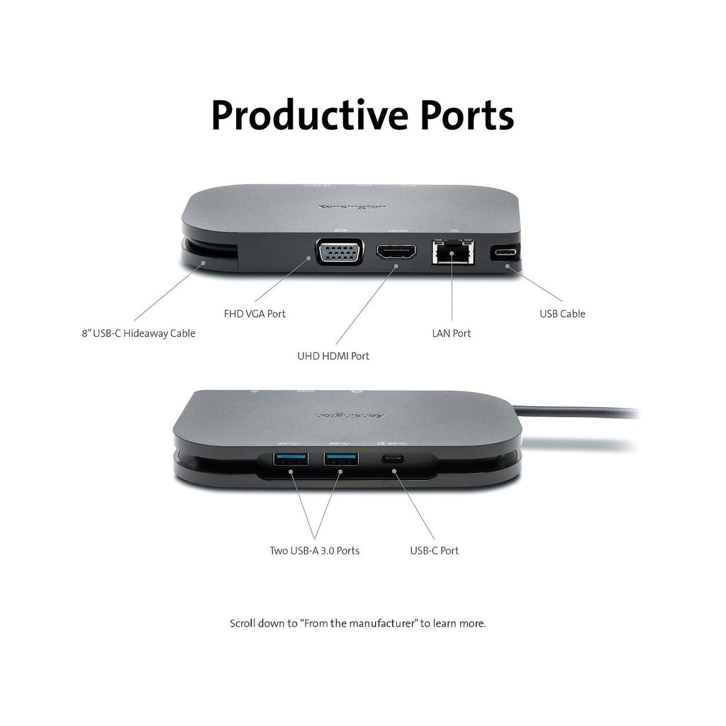 SD1610P USB-C Mini Mobile 4K Dock