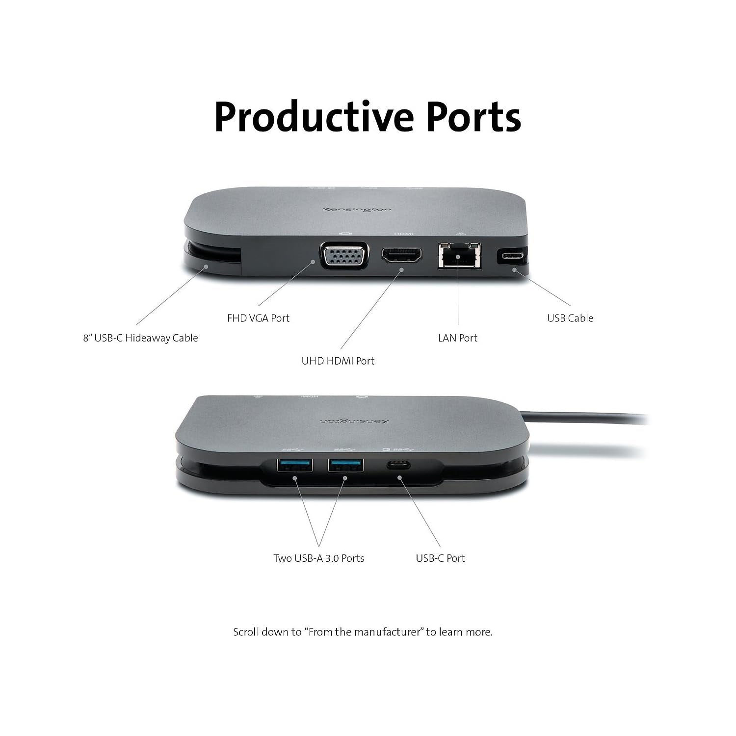 SD1610P USB-C Mini Mobile 4K Dock