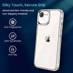 [DIS] Entronix Case Compatible with iPhone 17e - [Hard Back] Clear Cover