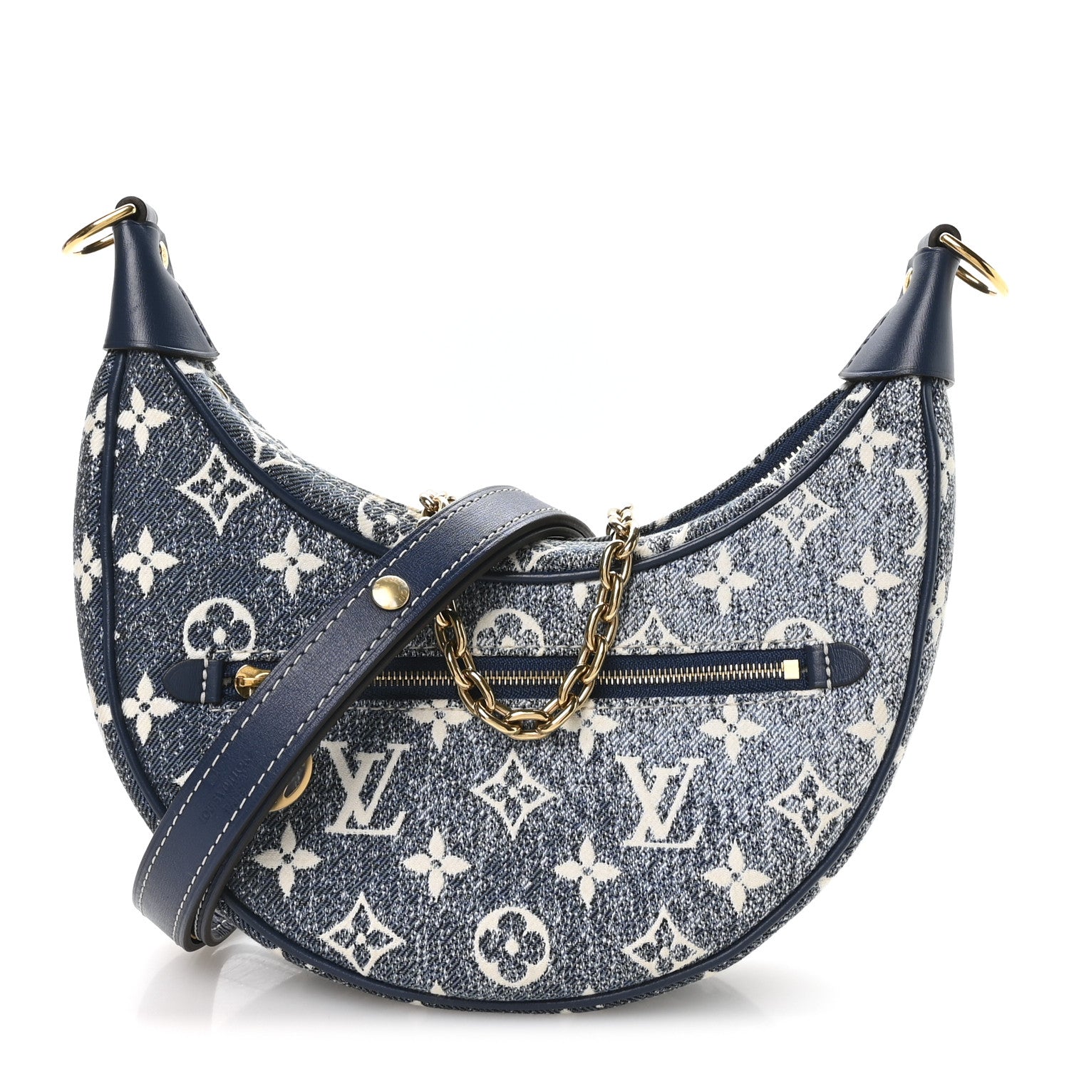 Monogram Jacquard Denim Loop Bleu
