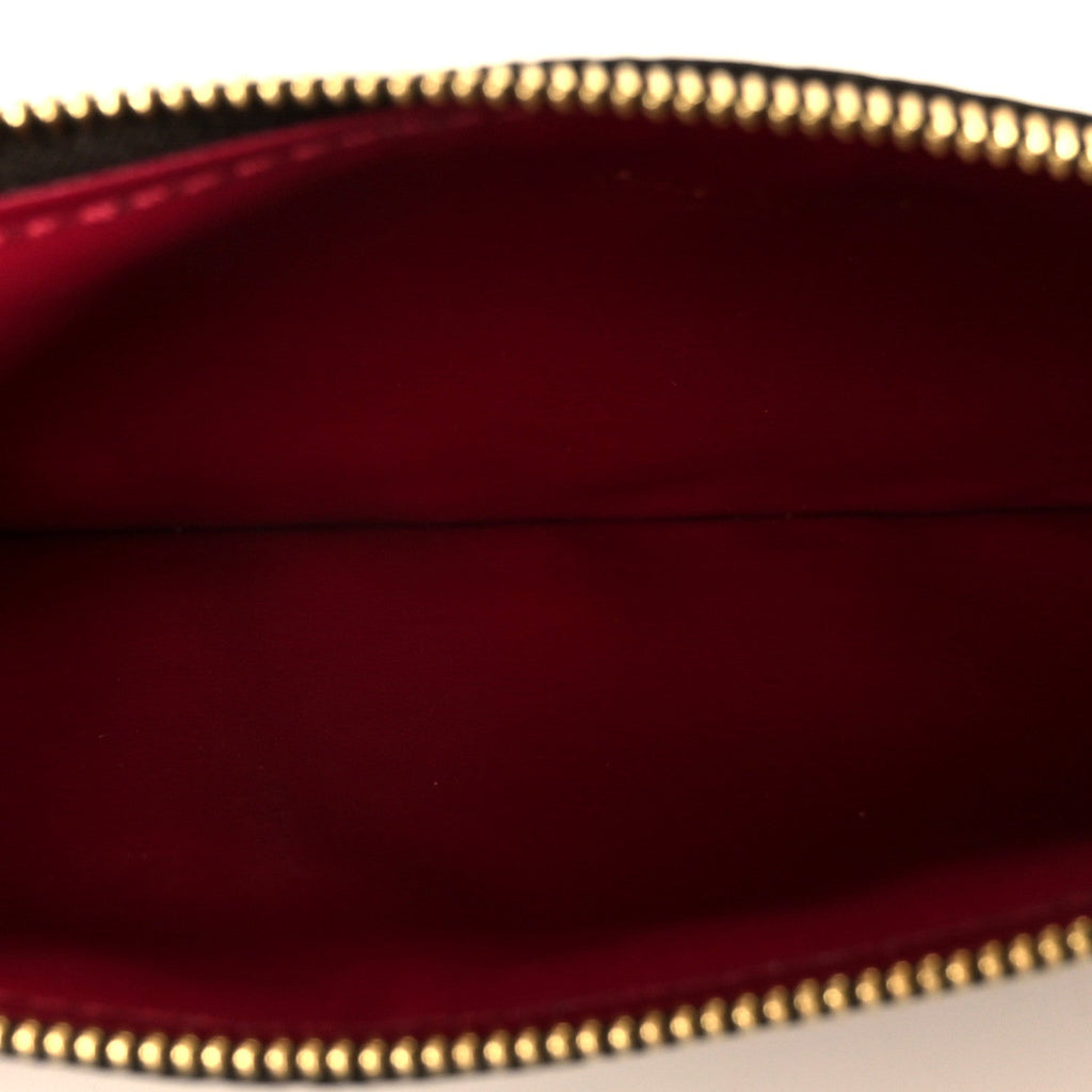 Monogram Pochette Felicie Chain Wallet Fuchsia