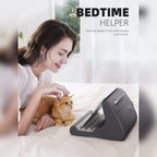 Tablet Stand; Tablet Pillow Holder - Tablet Pillow Soft Pad For Bed; Lap Tablet Dock With Stylus Mount & Pocket; For IPad Pro 12.9; Air; Mini; Kindle; Galaxy Tab And 4-13" Tablet
