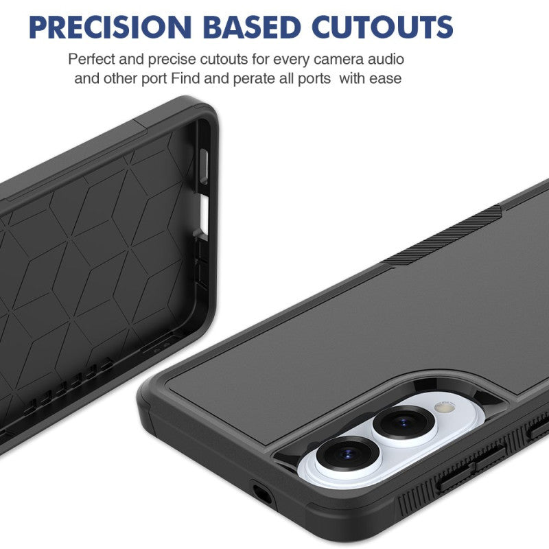 Entronix Case Compatible with Galaxy S25 Edge - Soft-Touch Dual-Layer Sleek Cover