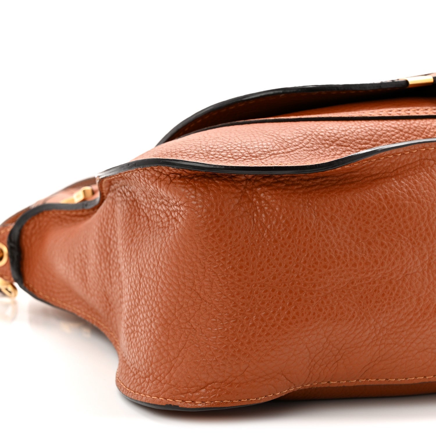 Calfskin Braided Medium Marcie Double Carry Tan