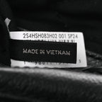 Goatskin The Large Cargo Bag Black