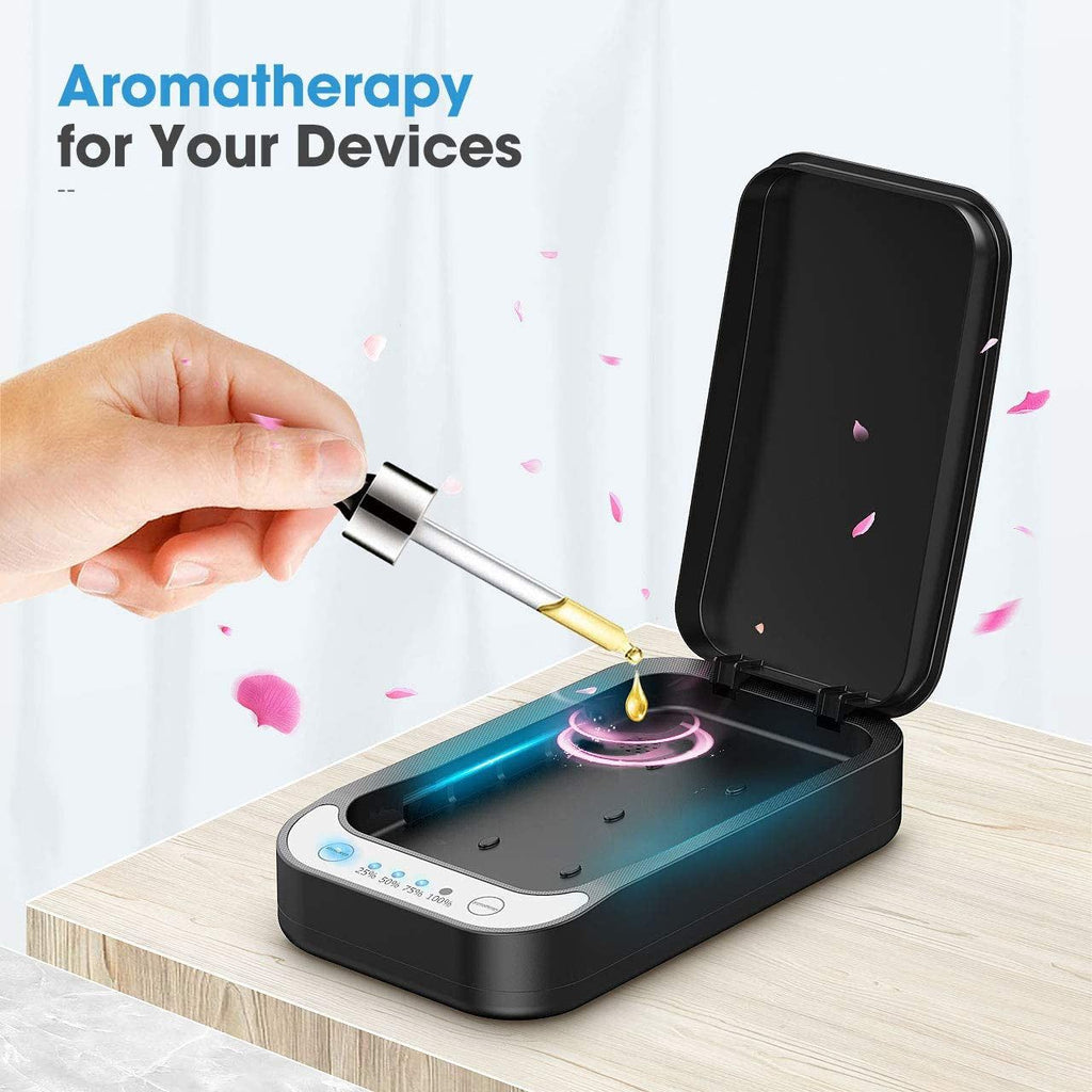 3 in 1 Sanitize And Charge Your Cellphone Also Enjoy Aromatherapy