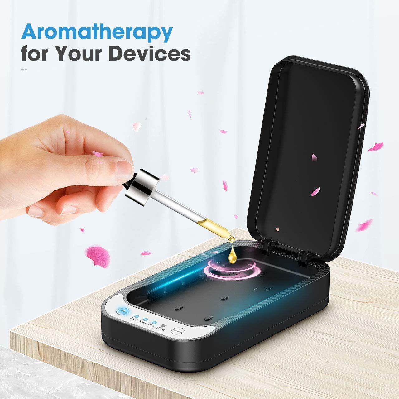 3 in 1 Sanitize And Charge Your Cellphone Also Enjoy Aromatherapy