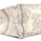 Canvas Embroidered Medium Dioriviera Toile De Jouy Book Tote Gray